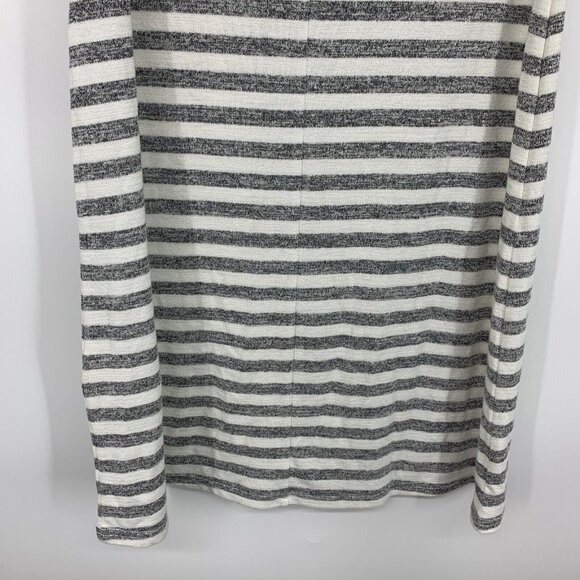 Market & Spruce Dress Gray White Stripe Meg Knit Sleeveless Mini - Picture 8 of 8